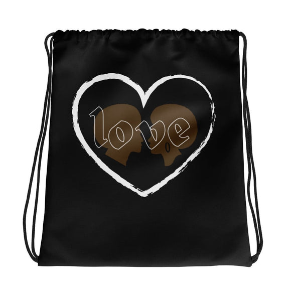 Black Love Drawstring bag P.H.A.Z.E.S.